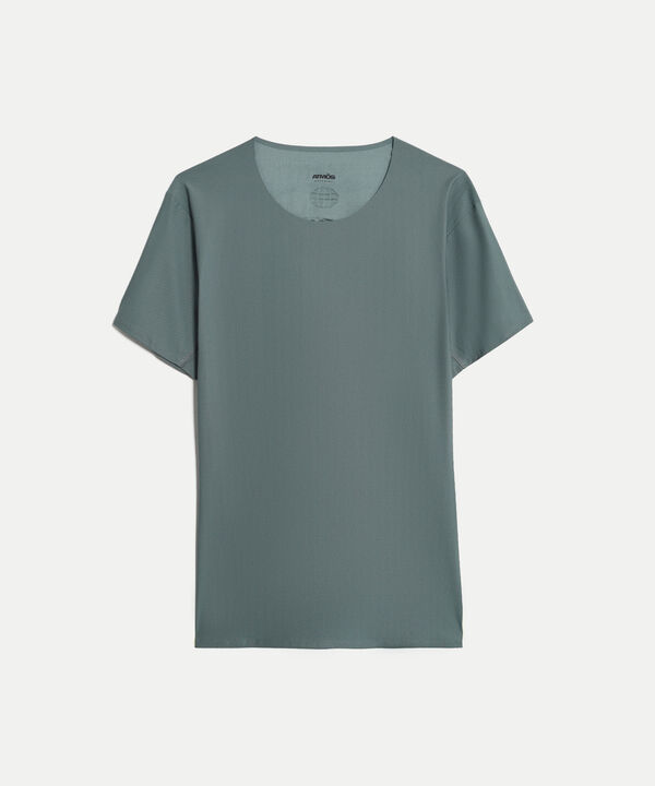 Camiseta Para Hombre Verde image number null