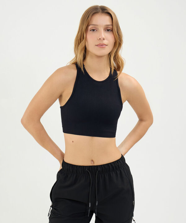 Top Para Mujer Negro image number null