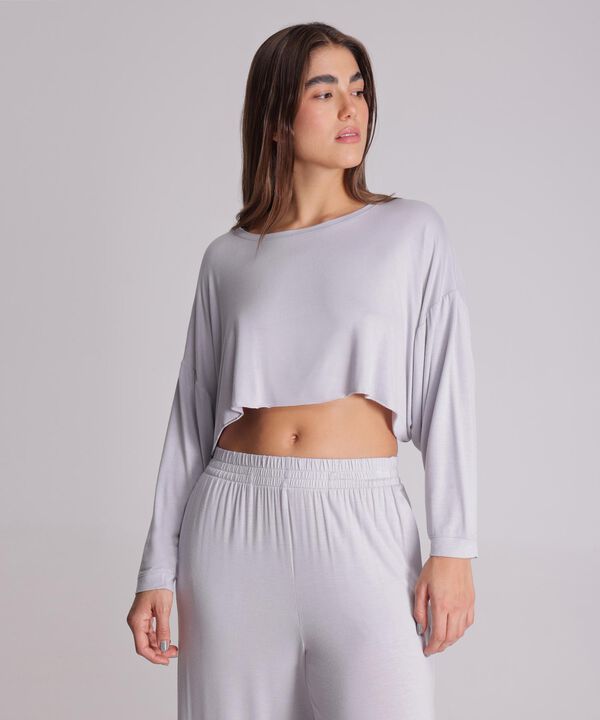 Camiseta Para Mujer Gris image number null