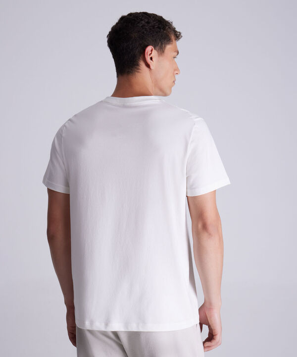 Camiseta Para Hombre Marfil image number null