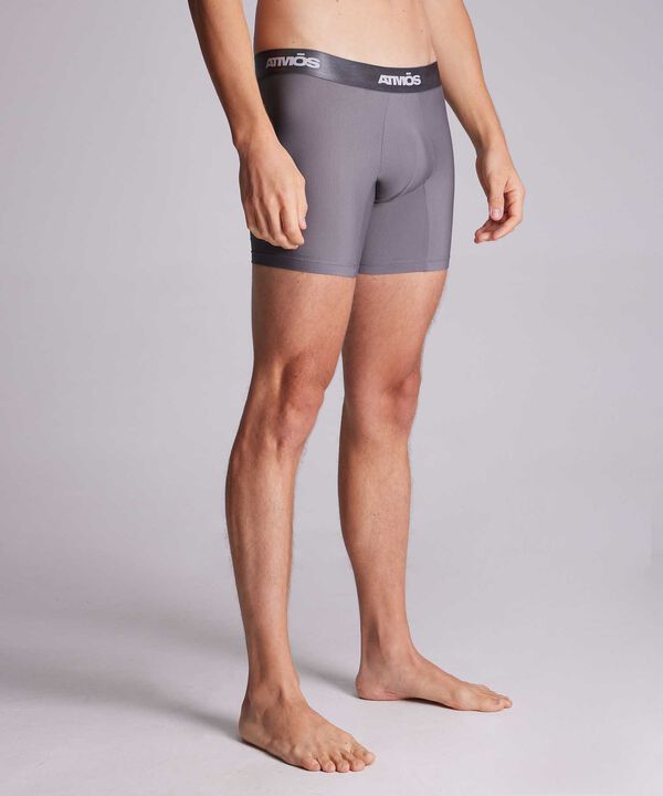 Boxer Para Hombre Gris image number null