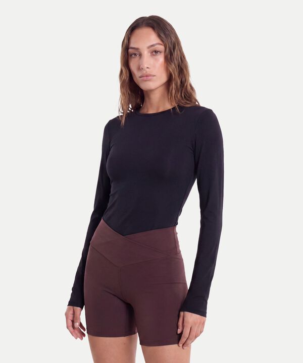Camiseta Para Mujer Negro image number null