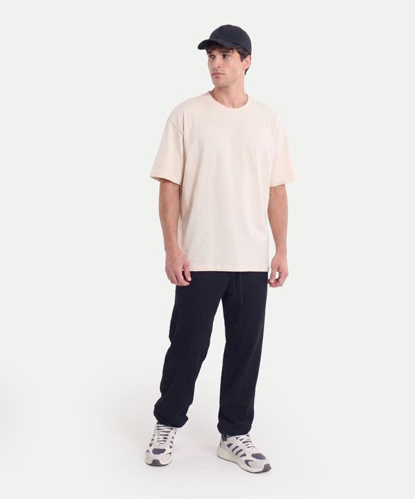 Camiseta Para Hombre Crema