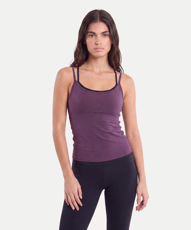 Camiseta Para Mujer Morado
