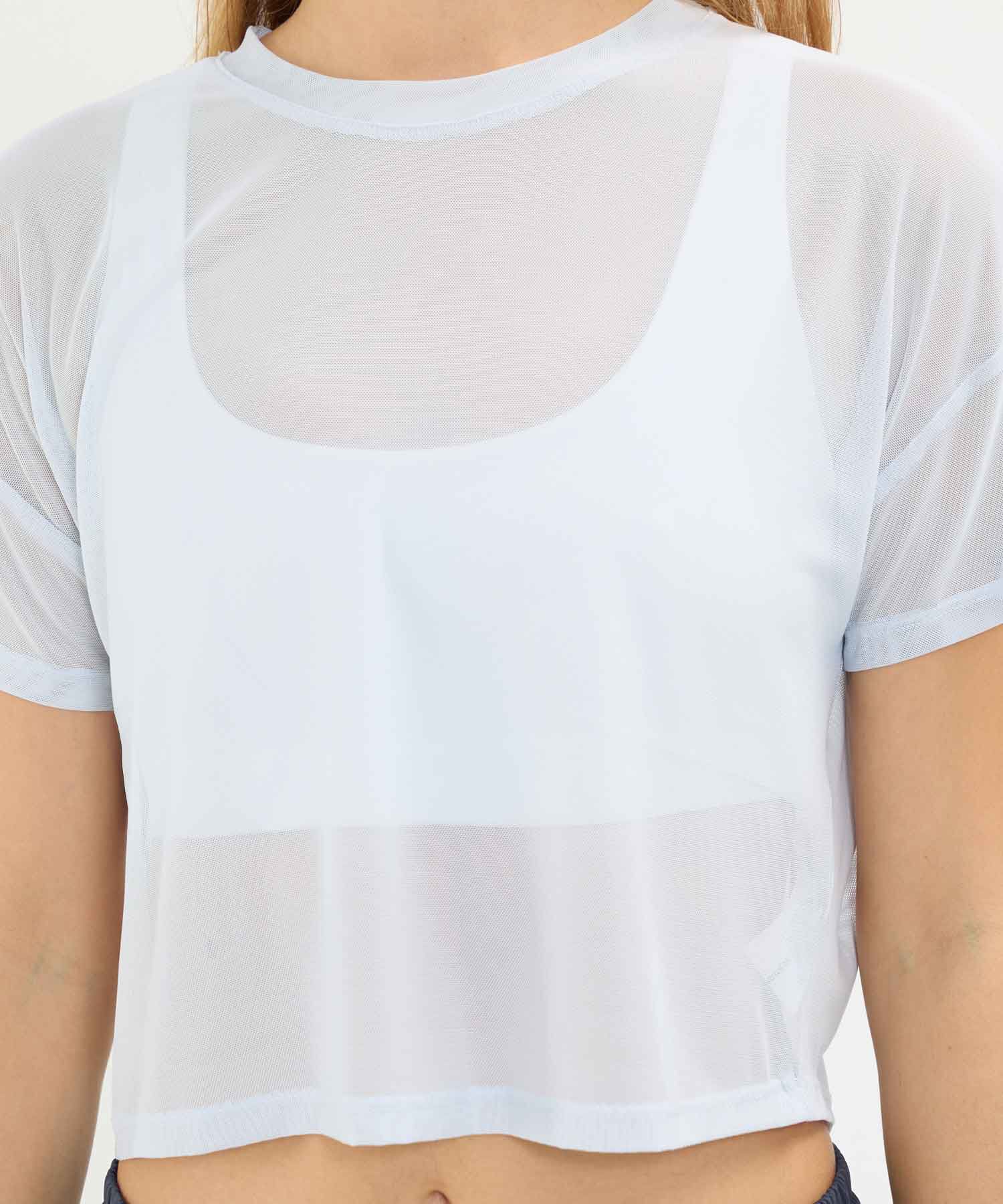 Camiseta Para Mujer AzulClaro