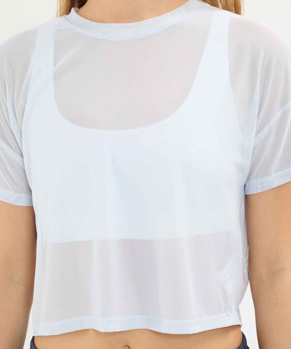 Camiseta Para Mujer AzulClaro image number null