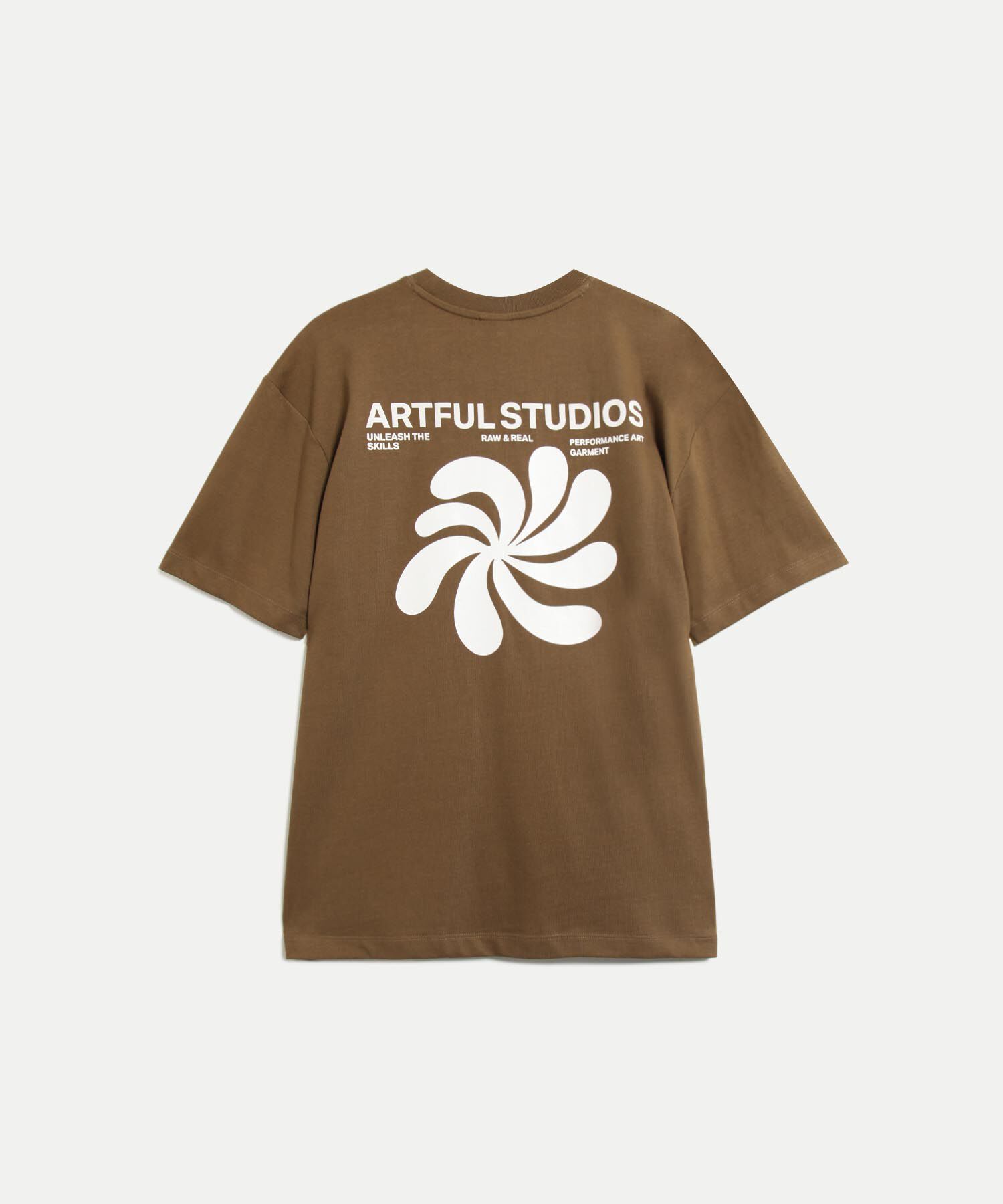 Camiseta Para Hombre Cafe