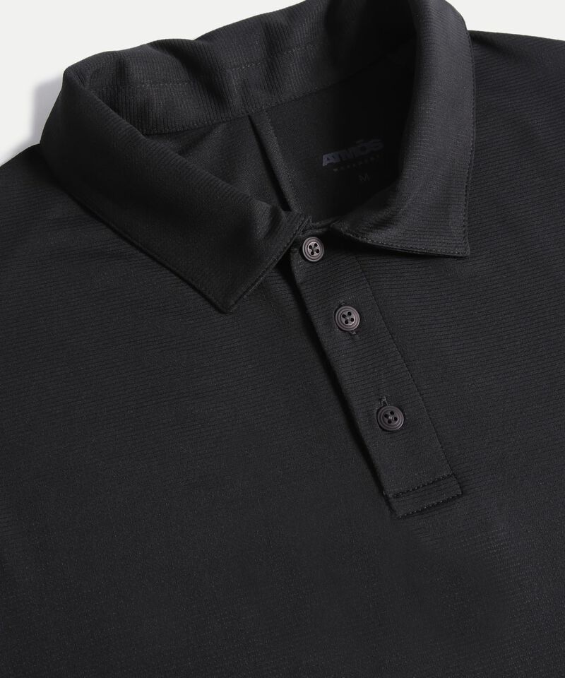 Polo Para Hombre Negro