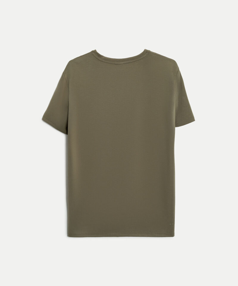 Camiseta Para Hombre VerdeOliva
