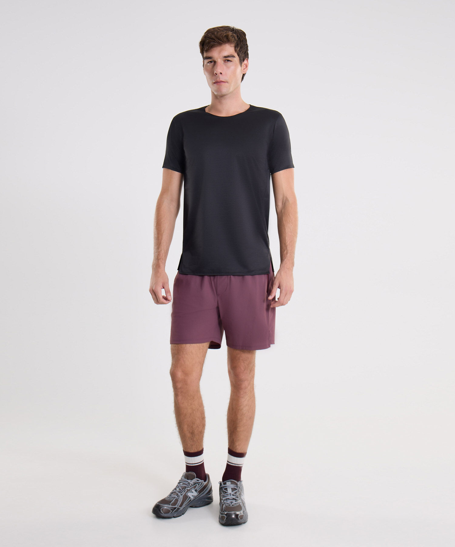 Camiseta Para Hombre Negro