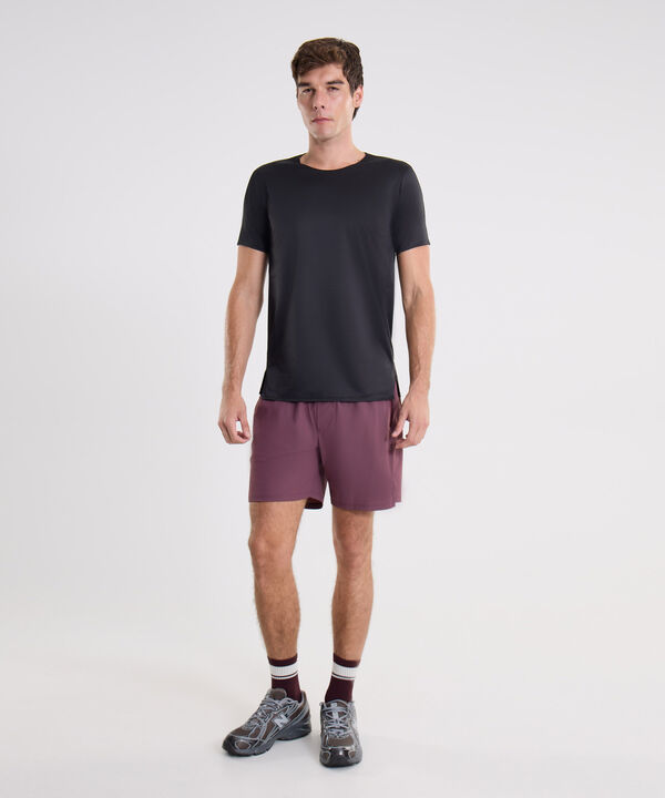 Camiseta Para Hombre Negro