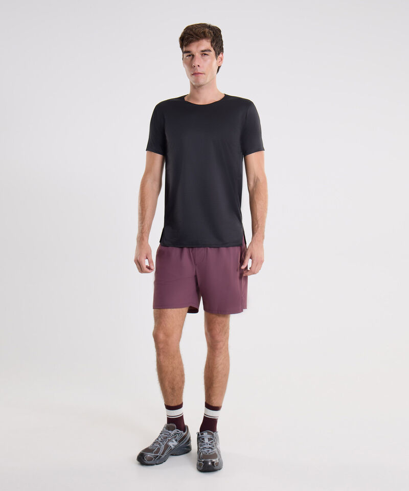 Camiseta Para Hombre Negro