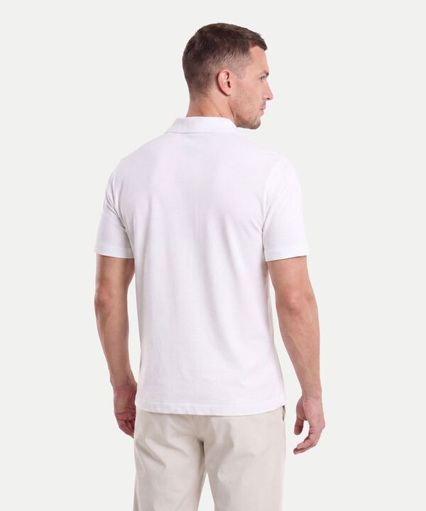 Polo Para Hombre Blanco