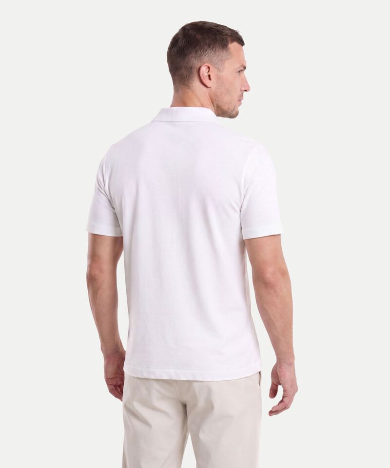 Polo Para Hombre Blanco