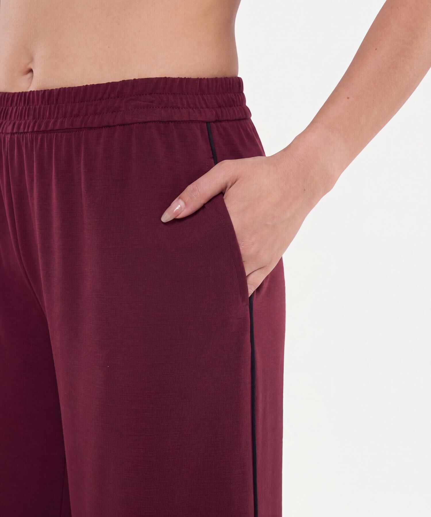 Pantalon Para Mujer Vino