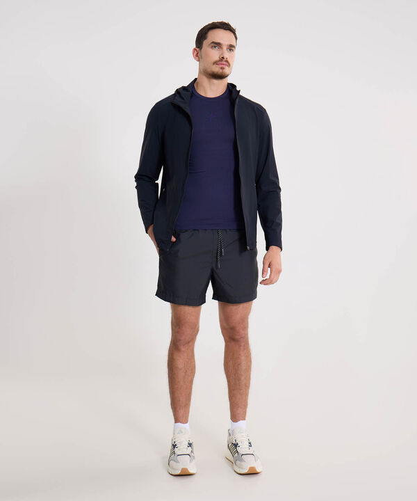 Camiseta Para Hombre AzulOscuro