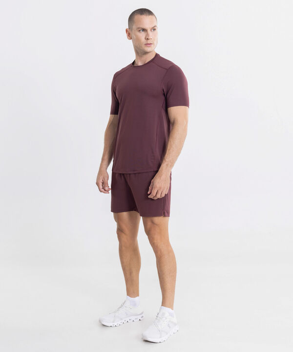 Bermuda Para Hombre Vino image number null