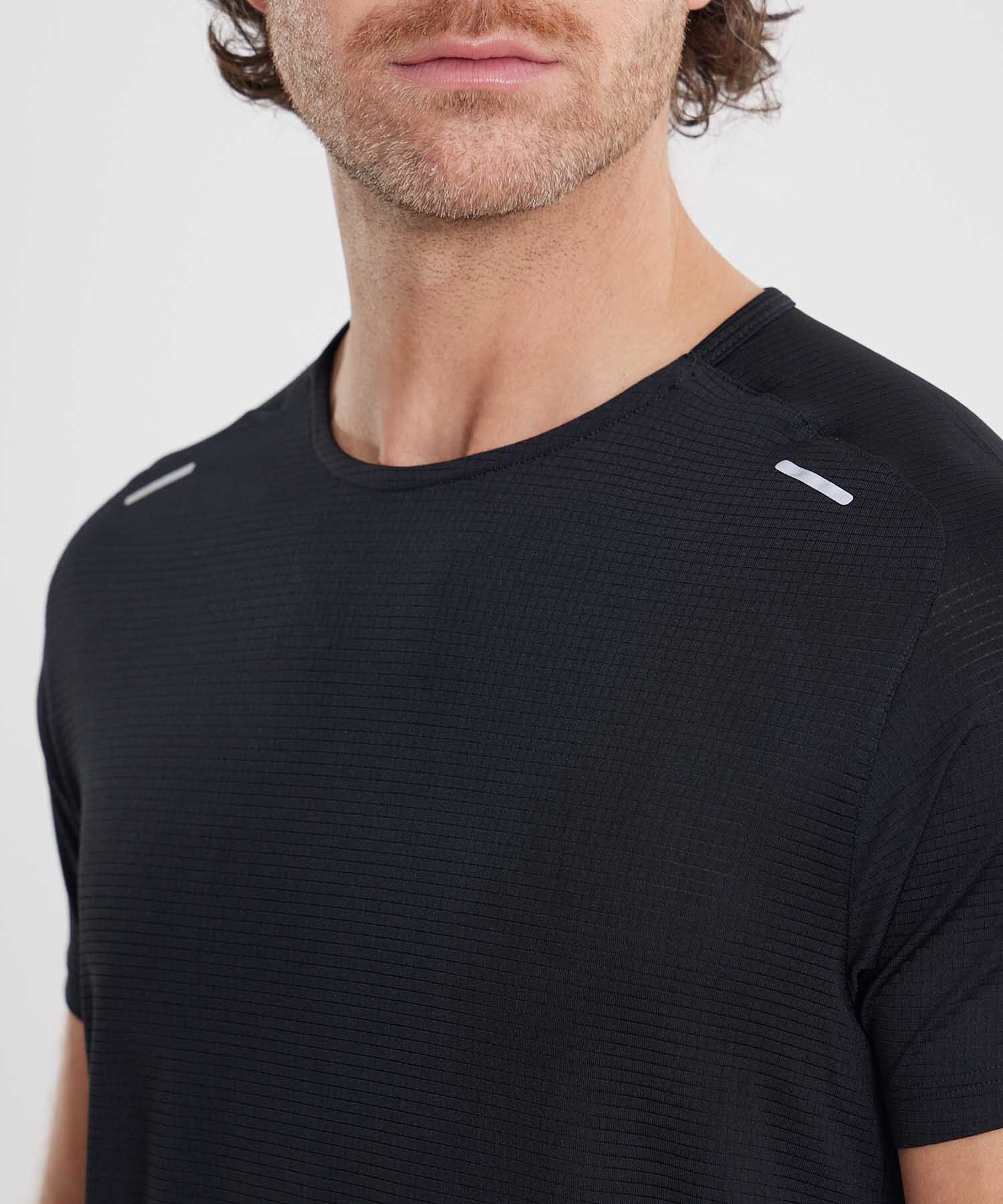 Camiseta Para Hombre Black