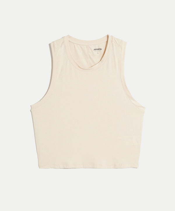 Camiseta Para Mujer Beige image number null