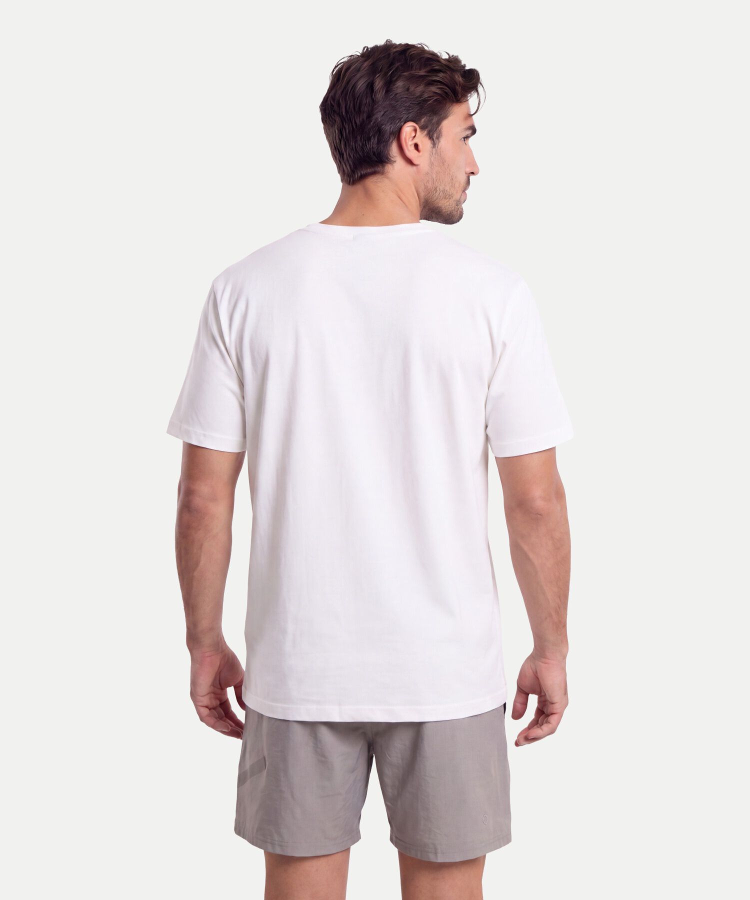 Camiseta Para Hombre Blanco