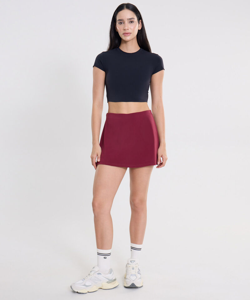 Falda Para Mujer Vino