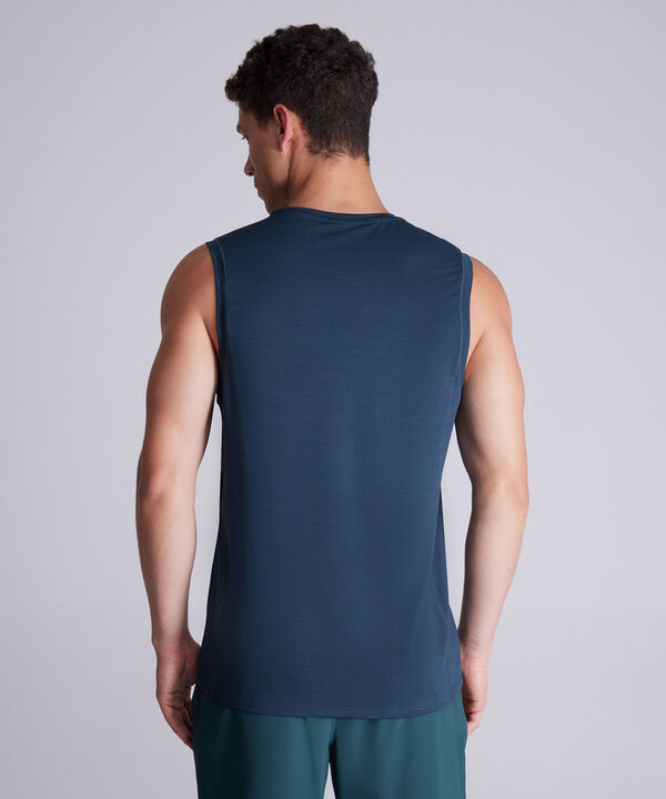 Camiseta Para Hombre AzulRey image number null