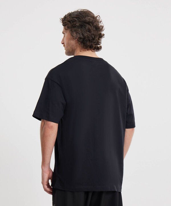 Camiseta Para Hombre Negro image number null