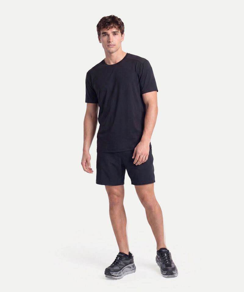 Camiseta Para Hombre Negro