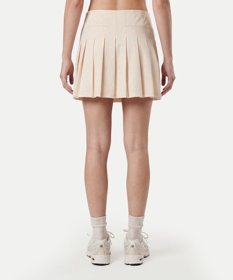 Falda Para Mujer Crema