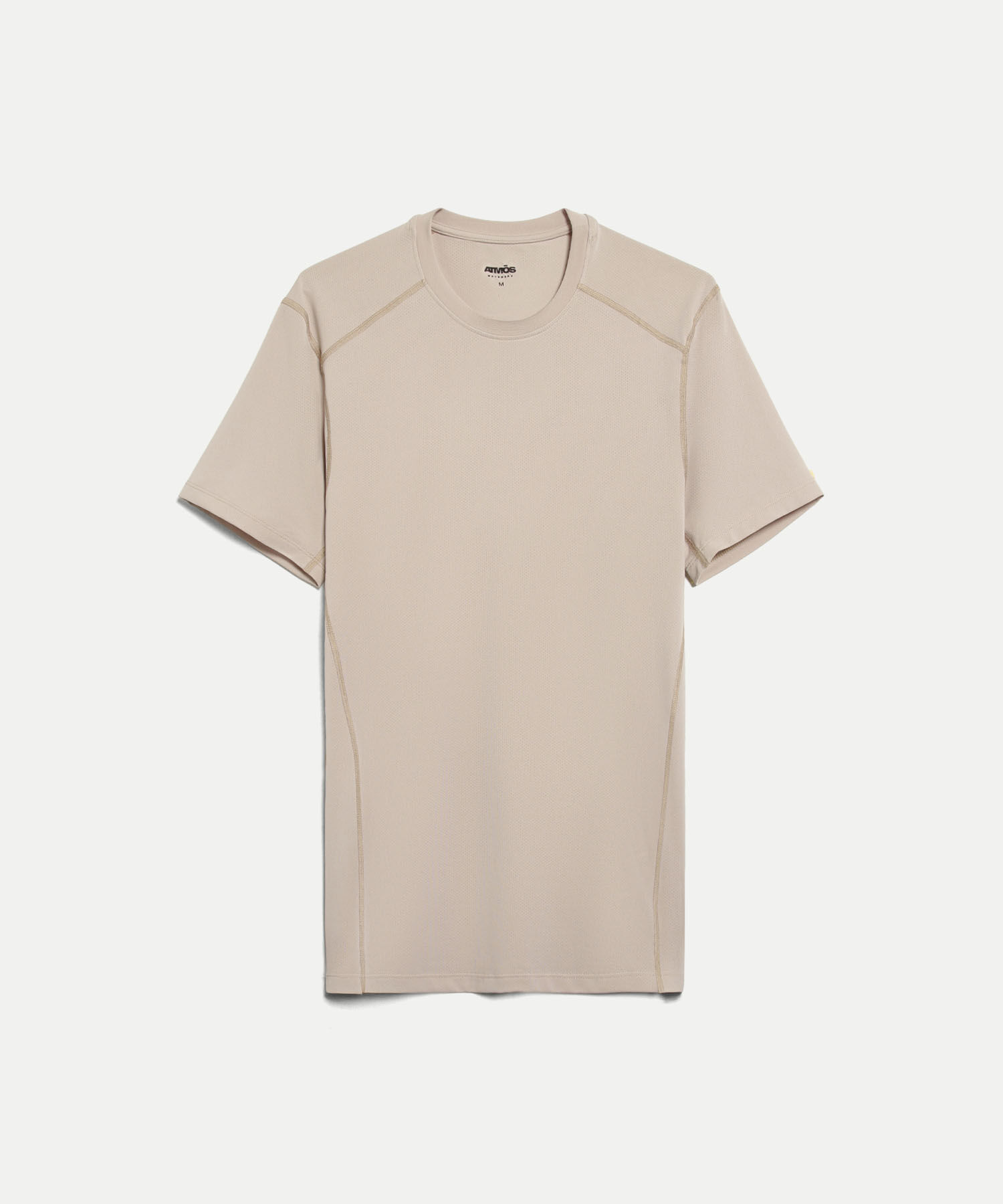 Camiseta Deportiva Manga Corta Regular Fit, Mocca