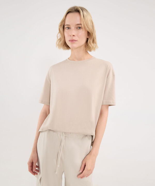 Camiseta Para Mujer Beige image number null