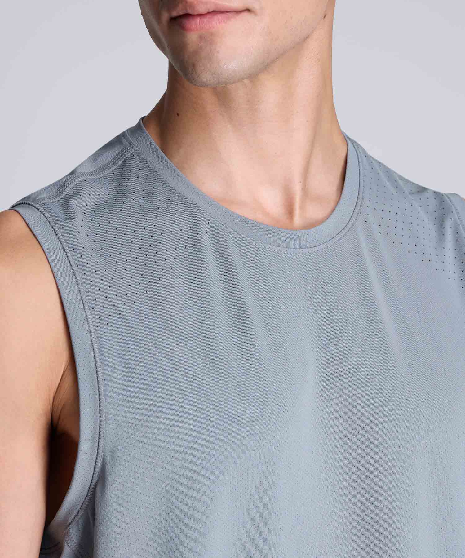 Camiseta Para Hombre GrisClaro