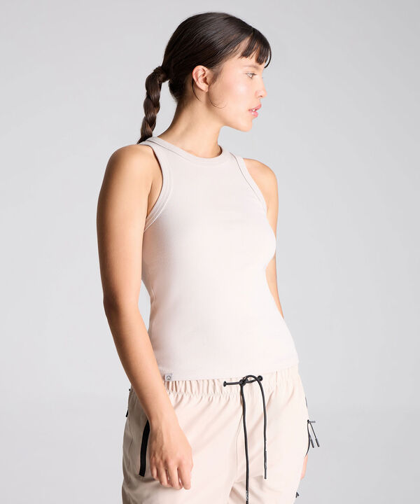 Camiseta Para Mujer Beige image number null