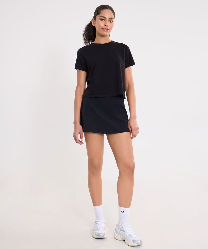 Camiseta Para Mujer Negro