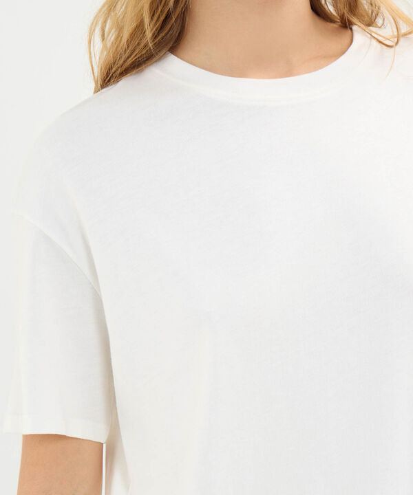 Camiseta Para Mujer Marfil image number null