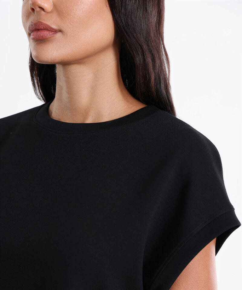 Camiseta Para Mujer Negro