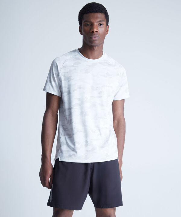 Camiseta Para Hombre Gris