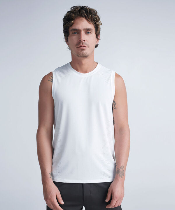 Camiseta Para Hombre Marfil image number null