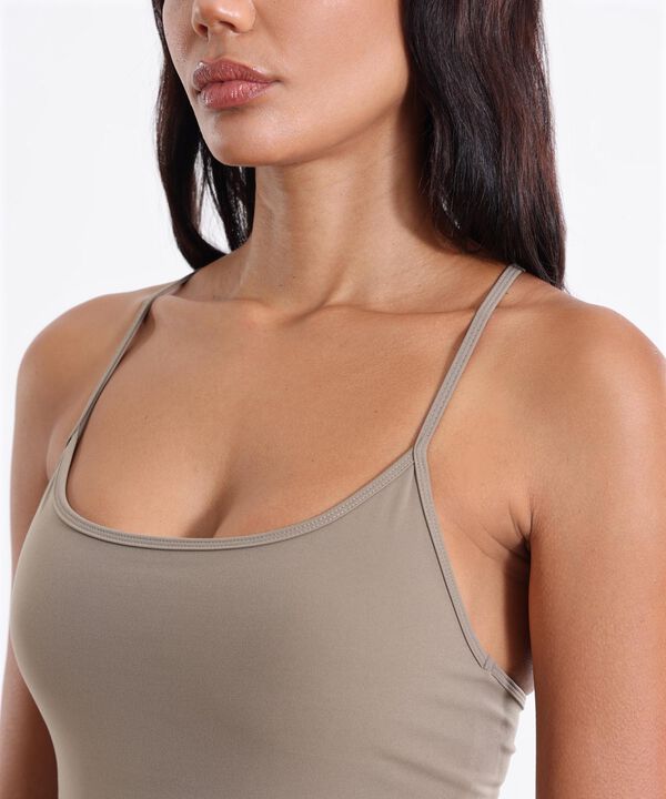 Camiseta Para Mujer Cafe