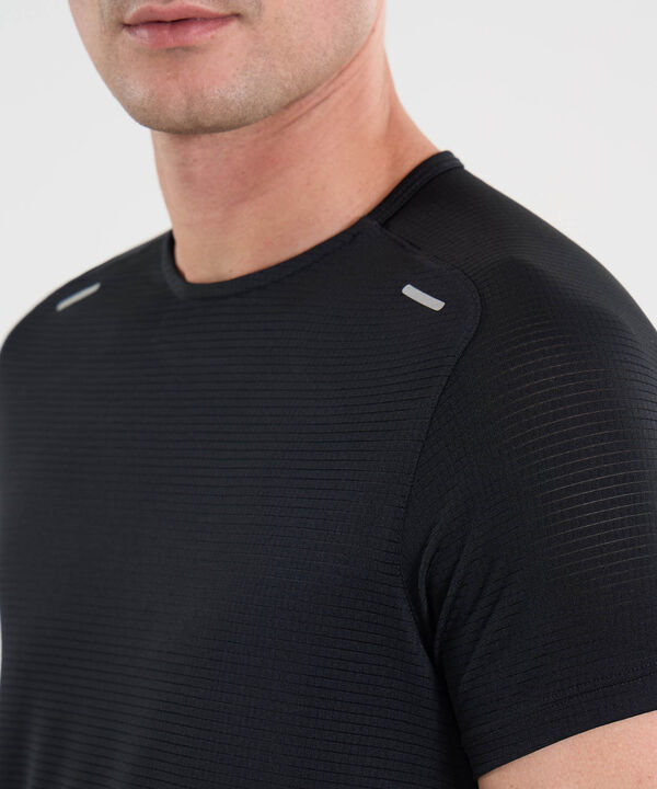 Camiseta Para Hombre Negro image number null