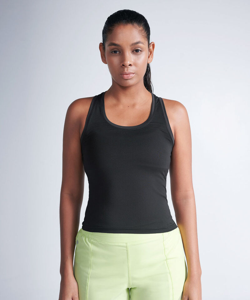 Camiseta Para Mujer Negro