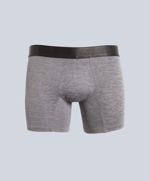 Boxer Para Hombre Gris