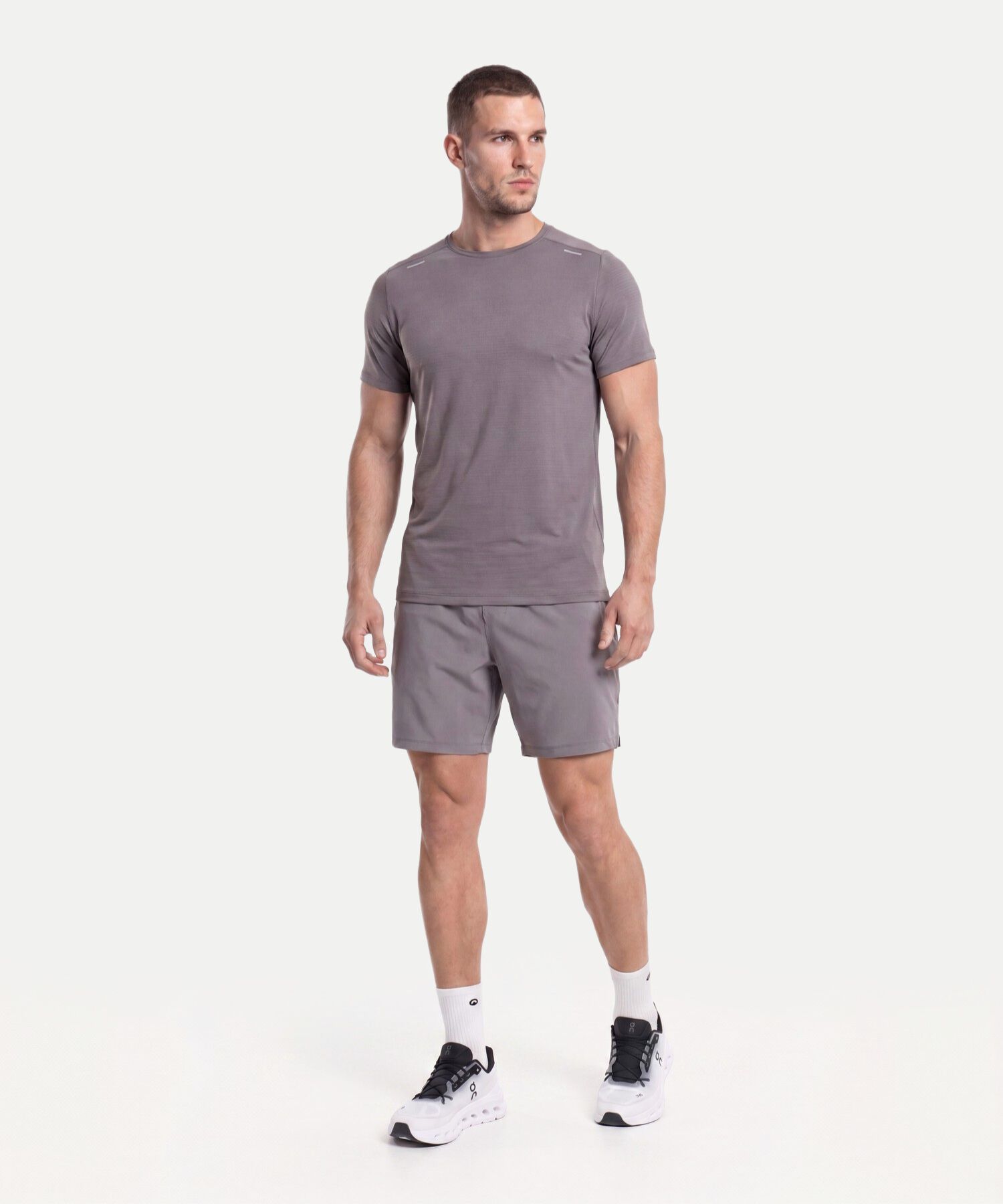 Bermuda Para Hombre GrisOscuro