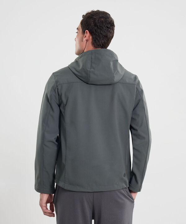 Chaqueta Para Hombre GrisOscuro