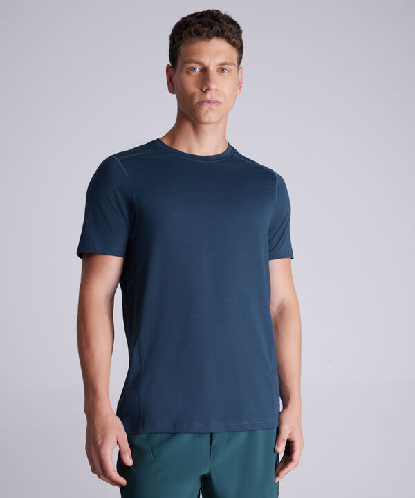 Camiseta Para Hombre VerdeOscuro