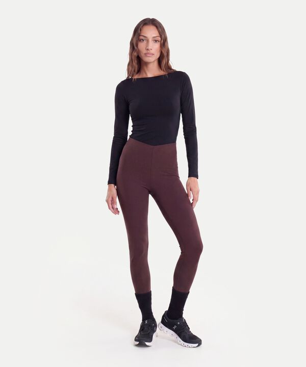 Leggins Para Mujer CafeOscuro