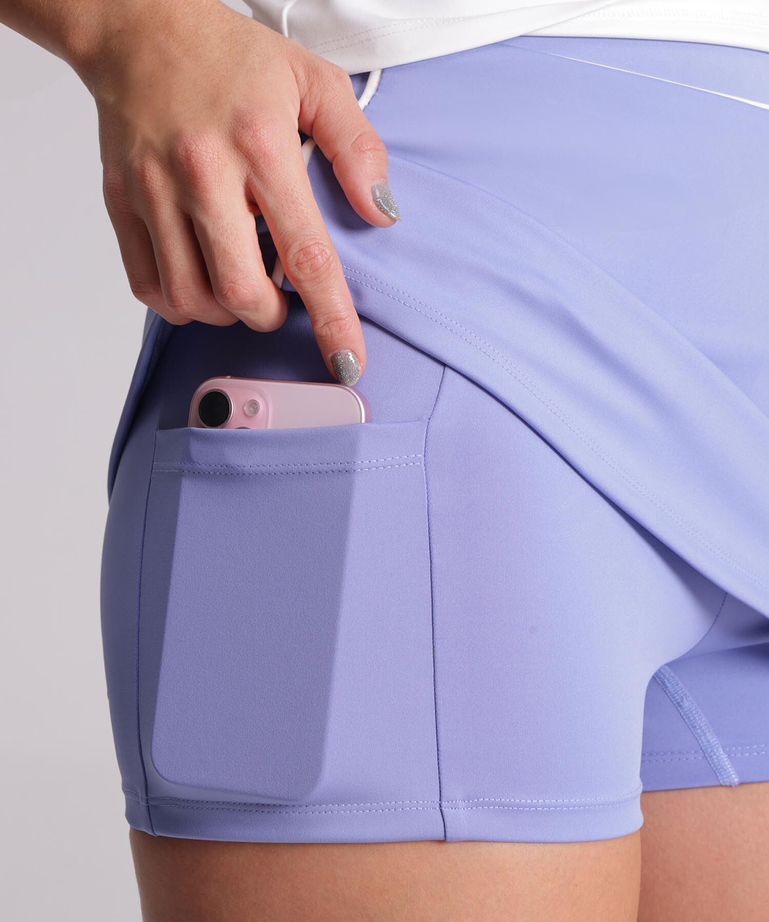 Falda Para Mujer Lila