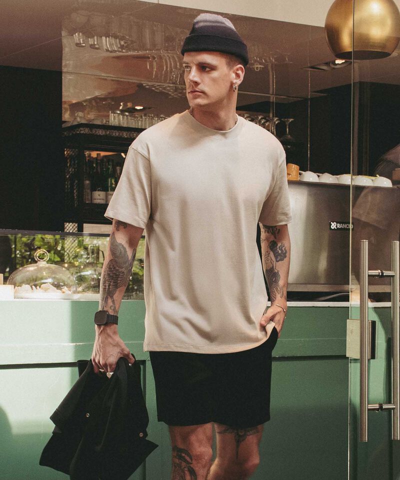 Camiseta Para Hombre Beige