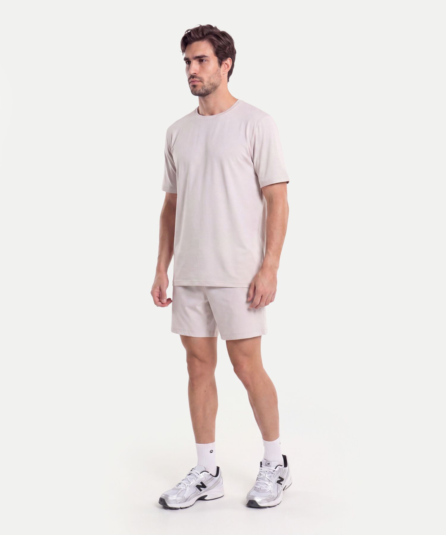 Camiseta Para Hombre Beige