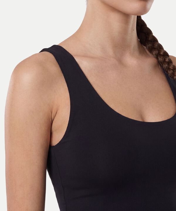 Camiseta Para Mujer Negro